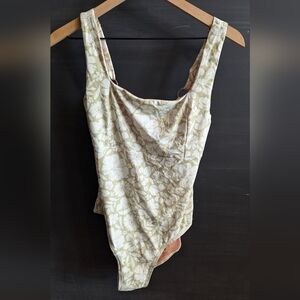One Piece Floral Suimsuit